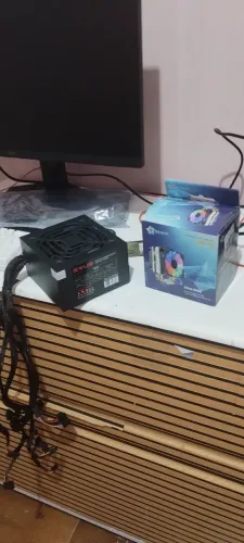 Fonte gamer nova de 500 watts real