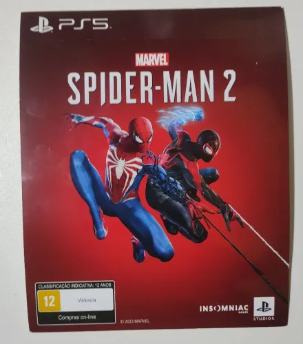 Spider-Man 2 de códico único para PS5