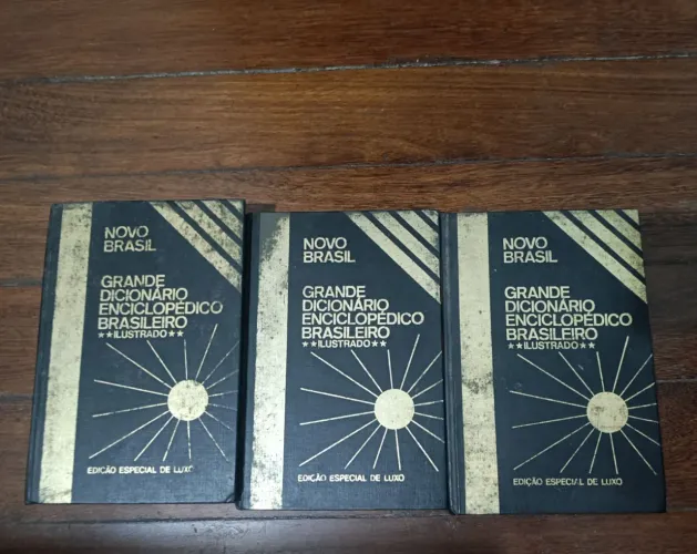 3 livro grande dicionário enciclopédico brasileiro