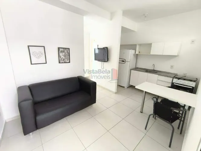 Apartamento mobiliado 1 suíte em Taubaté (Chácara Guizard) 27 m², aluguel R$2.000
