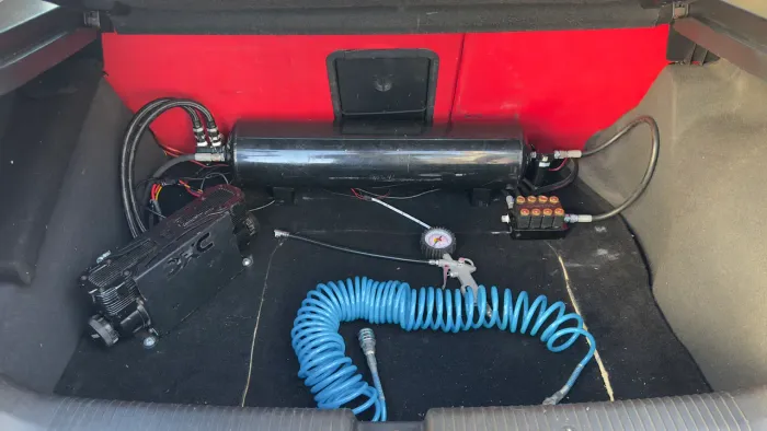Suspensão a ar castor! Com Bluetooth