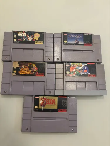 Jogos Super Nintendo - Veja Anúncio