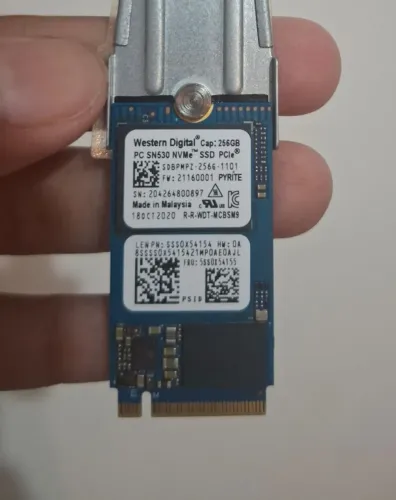 ssd 256gb usado