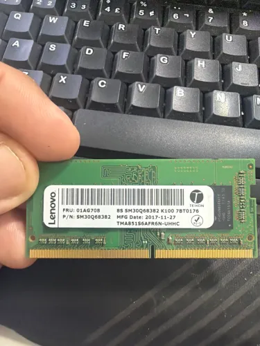 Memória notebook ddr3 Lenovo 8gb