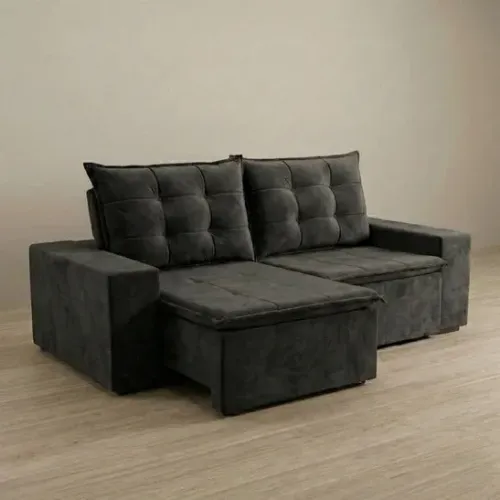 Sofa Angra Retratil e Reclinavel - Estofados Linhares