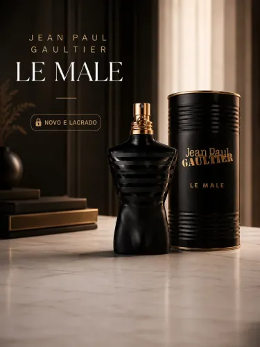 Jean Paul Gaultier Le Male Le Parfum - Novo e Lacrado