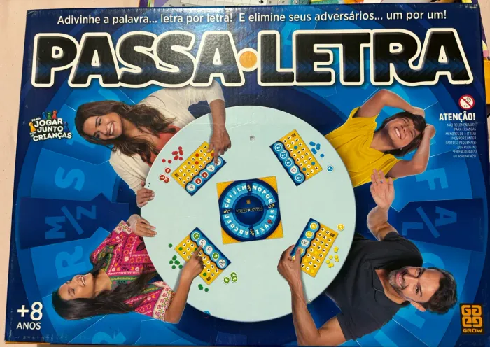 Jogo passa letra