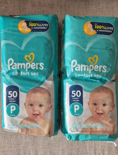 Fraldas Pampers tam P 