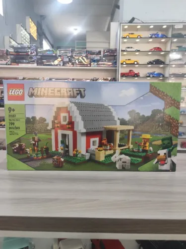 LEGO 21187 Minecraft O Celeiro Vermelho Lacrado de Fábrica