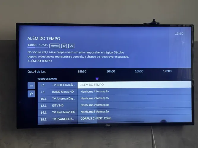 Smartv 43 polegadas AOC