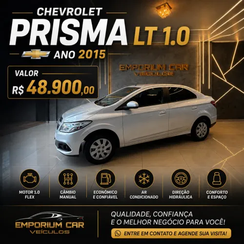 Chevrolet Prisma Sed. LT 1.0 8V Flexpower 4P 2015