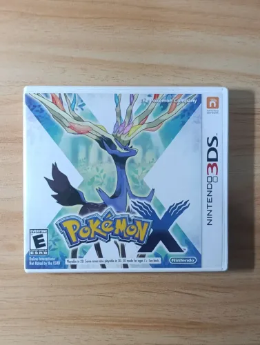 Jogo Pokemon X Nintendo 3ds Original Completo