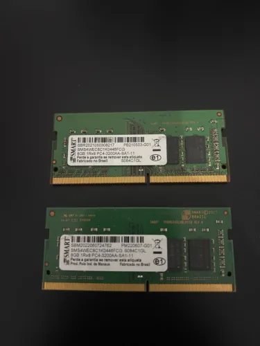 Memória RAM DDR 4 16GB 2x8 3200 notebook