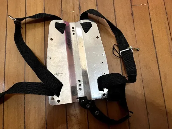 backplate mergulho - inox