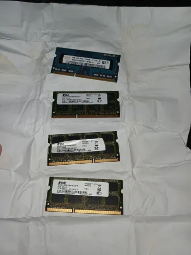 Vendo memórias ram de notebook ddr3