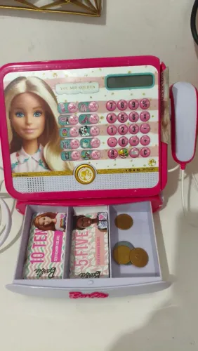 Caixa registradora Barbie