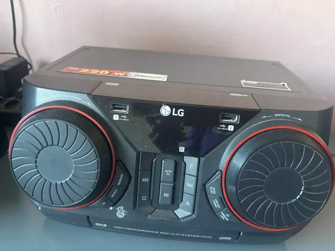 Mini System LG XBOOM 2350W RMS CL87 Karaokê DJ Set Party Speaker