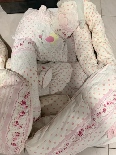 Enxoval de berço e cama