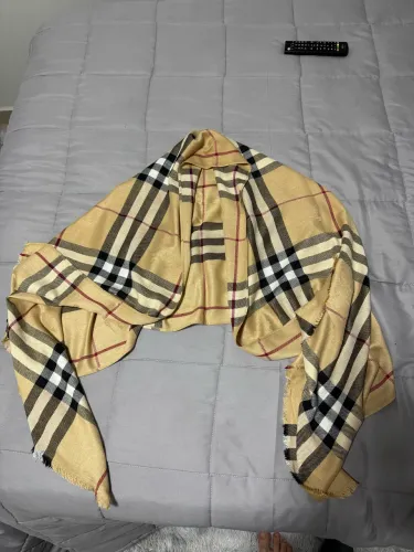 Cachecol xadrez Burberry