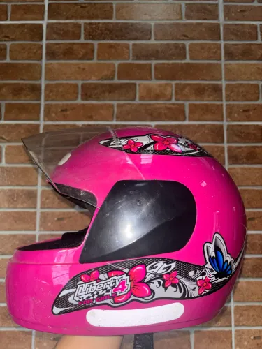 Capacete Pro Tork Liberty 4 feminino rosa