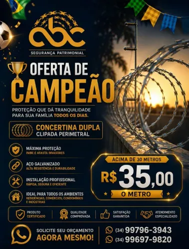 Concertina Dupla Clipada 