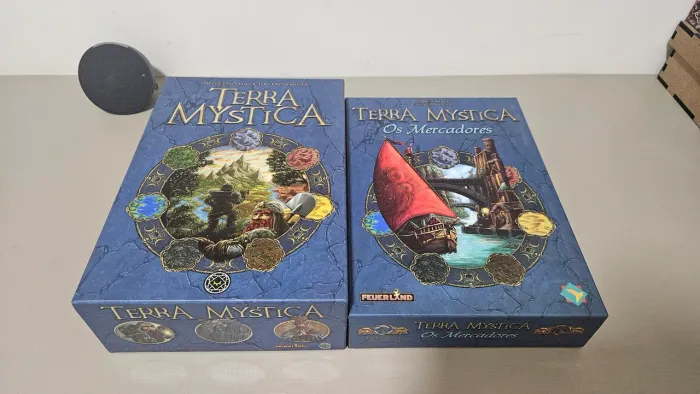 Terra Mystica (+Expansão Mercadores unpunched)