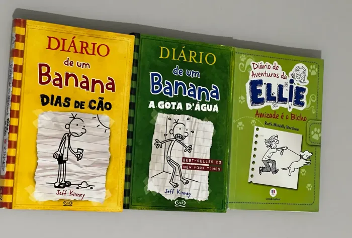Coleção de Livros Diário de um Banana
