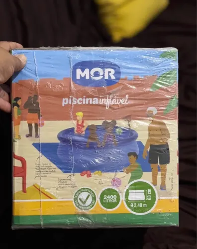 Piscina lacrada 2.400L + Reparo