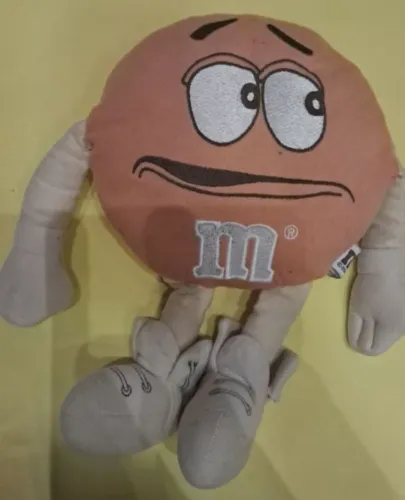 M&M pelucia laranja 2002 original 