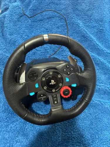 Volante Logitech G29 + pedais com sensor Hall