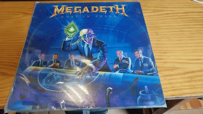 LP Rust in Peace - Megadeth disco de vinyl