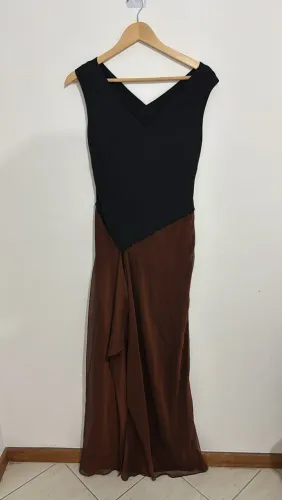 Vestido longo vintage