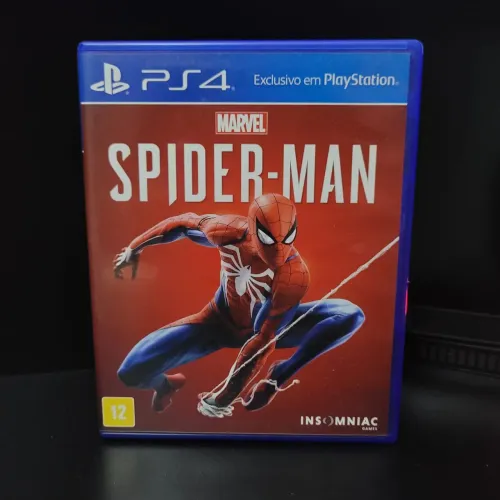 Spider Man Mídia Física PS4