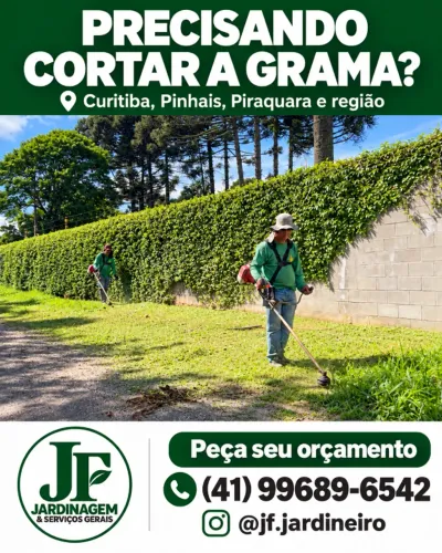 Jardineiro Curitiba e Região Jardinagem e Serviços Gerias
