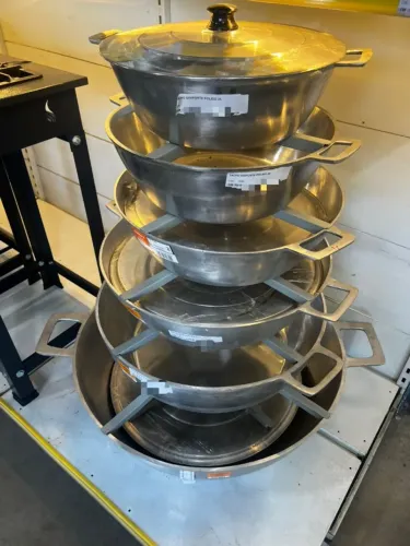 Tacho Alumínio Batido