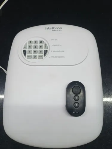 Central de Alarme  Intelbras anmv24 net com 4 sensores sem fio