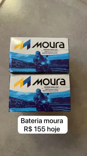 Bateria para moto moura