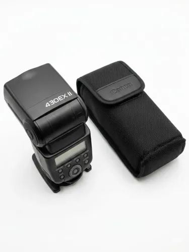 Flash Canon Speedlite 430EX II - Excelente Estado de novo. (Completo)