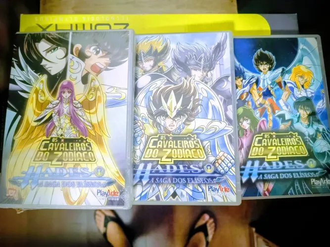 Dvds Cavaleiros do Zodíaco A Saga dos Elísios
