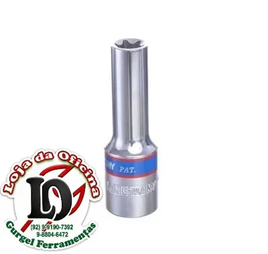 Soquete torx femea longo E20 1/2 - King Tony -KT427520 