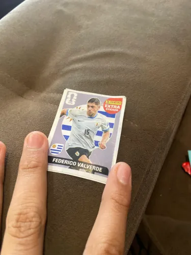 Figurinha da copa 2026, valverde prata
