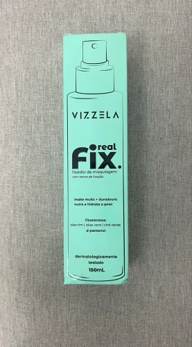Fixador de maquiagem da Vizzela Real Fix 150ml