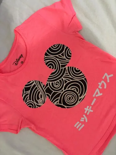 Blusa Mickey Rosa