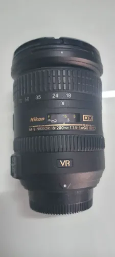 Lente Nikon 18x200mm com tampas protetoras e 1 ano de Garantia