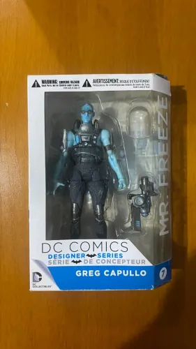 Mr. Freeze - DC Colectibles design series Greg Capulo (esse é raridade de verdade)