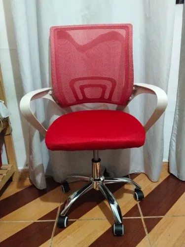 Cadeira escritório vermelha