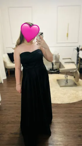 Vestido de Festa - Preto - Madrinha, Formanda, Convidada
