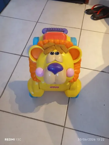 Andador Leãozinho Fisher Price - Ótimo Estado!!!