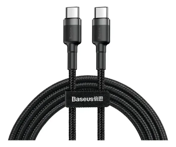 Cabo Baseus Tipo-C para Tipo-C 60W PD 1M