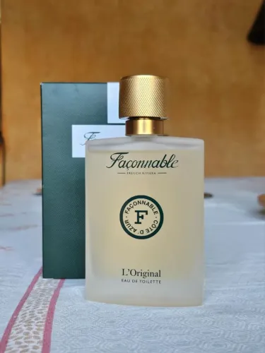 Perfume Façonnable L'Original EDT 90ml, original, com caixa
